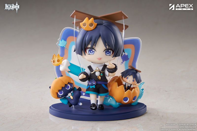  Genshin Impact You Ye Qi Xiang Series Chibi Chara Figure Wanderer