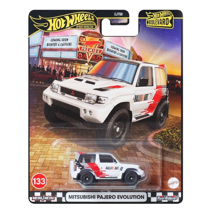 JBL26-9866 Hot wheels Bluebird for Mitsubishi Pajero Evolution