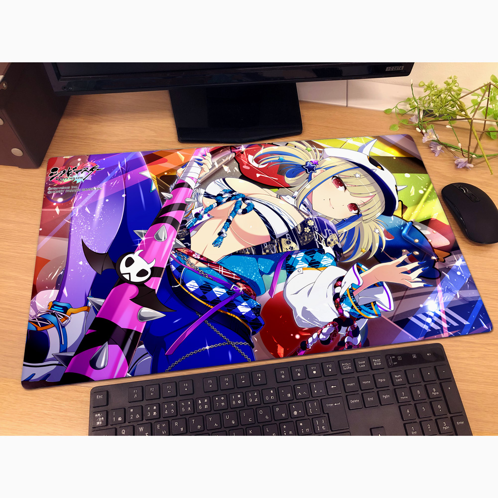 "Shinovi Master Senran Kagura: NEW LINK" Rubber Mat Shiki / Bakunyusai 5