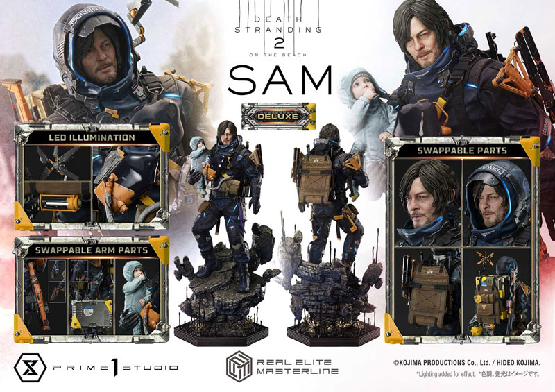 Real Elite Masterline: Sam – Death Stranding 2: On the Beach – 1/3 Scale Figure (DX Edition)