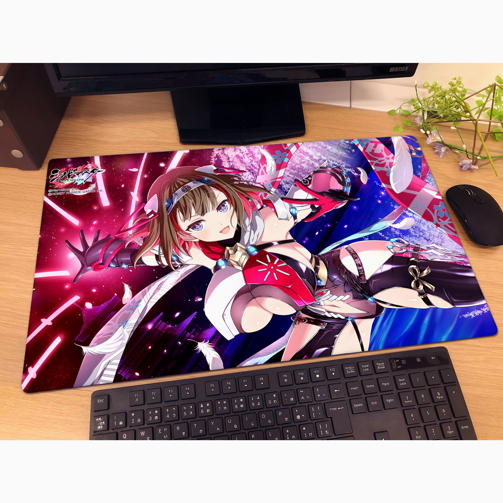 "Shinovi Master Senran Kagura: NEW LINK" Rubber Mat Toki / Mori Densetsu Bakunyusai 3