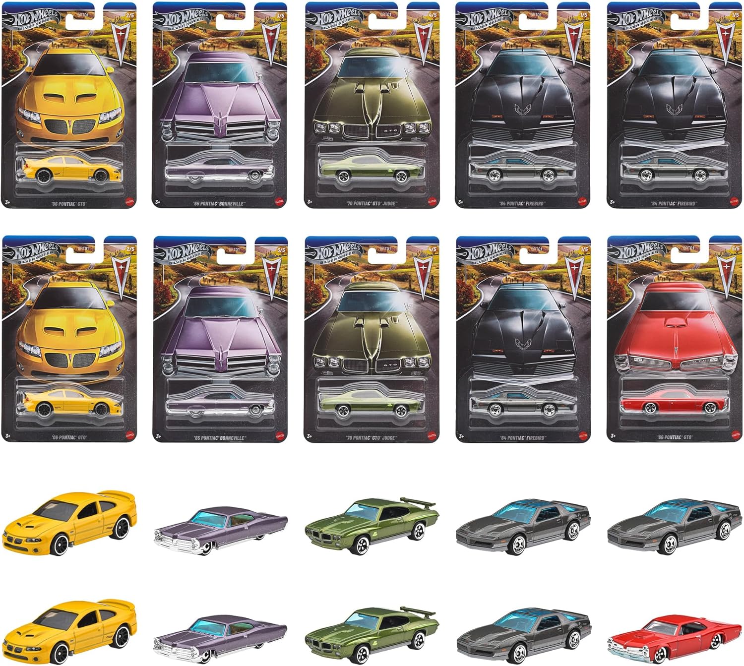 GRT01-986P Hot Wheels Celebration Assortment - Pontiac Centennial