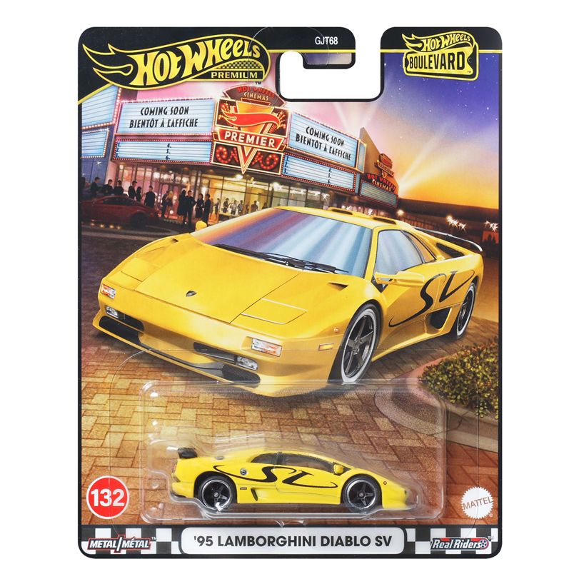 JBL13-9866 Hot Wheels Bluebird '95 Lamborghini Diablo SV