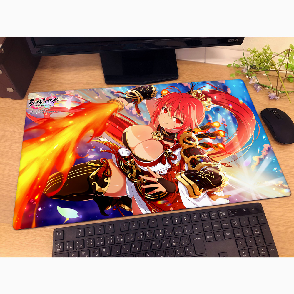"Shinovi Master Senran Kagura: NEW LINK" Rubber Mat Homura / Crimson Slope Homura