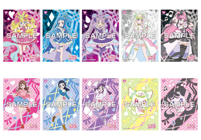 Kimi to Idol Pretty Cure Clear Card Collection Gum 16Pack BOX