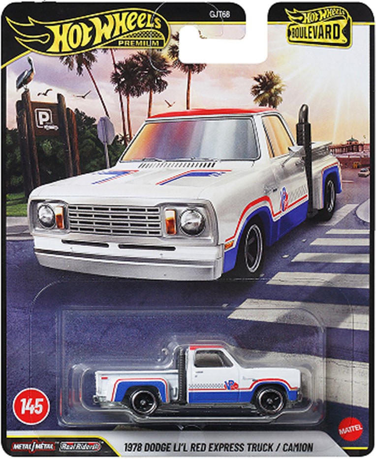 JHW27-9866 Hot Wheels Bluebird 1978 Dodge Red Express Truck