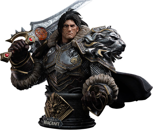 Infinity Studio X Blizzard World of Warcraft Varian Wrynn 1/3 Bust Model