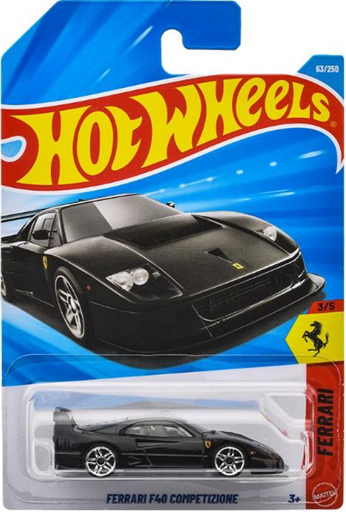 JMX24-9866 Hot Wheels Basic Car Ferrari F40 Competizione