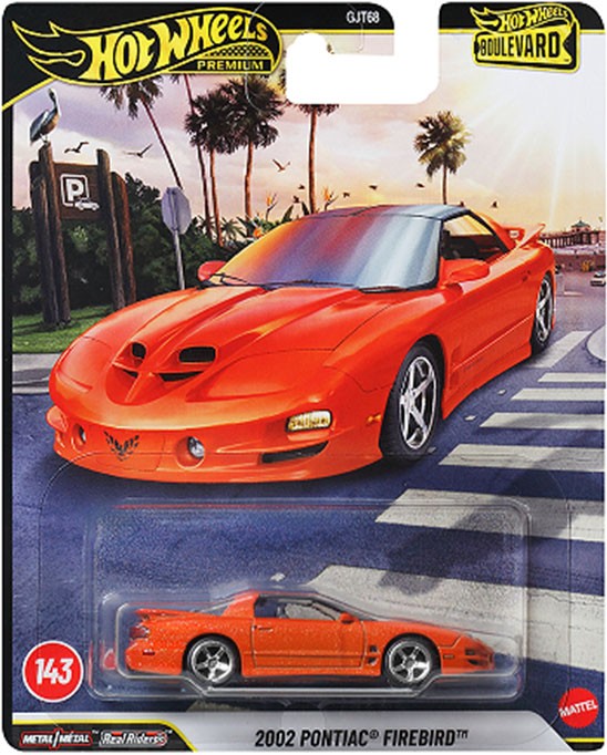 JHW17-9866 Hot Wheels Boulevard 2002 Pontiac Firebird