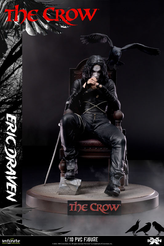 Icon X / The Crow: Eric Draven 1/10 PVC