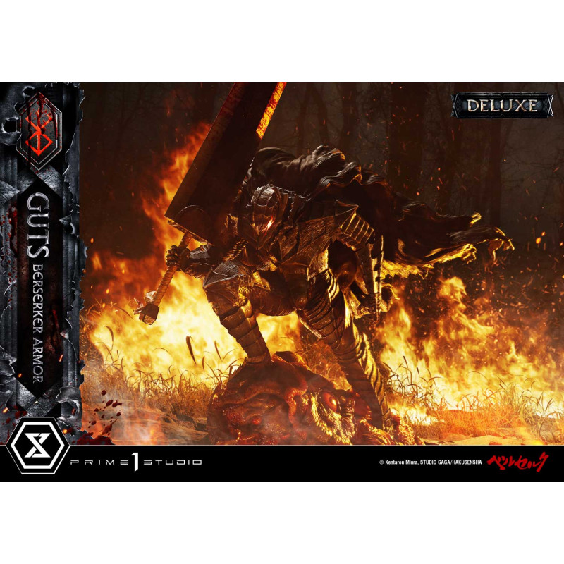 Ultimate Premium Masterline GUTS Berserker Armor – Berserk – 1/4 Scale Statue (Grunbeld VS Guts DX Edition)