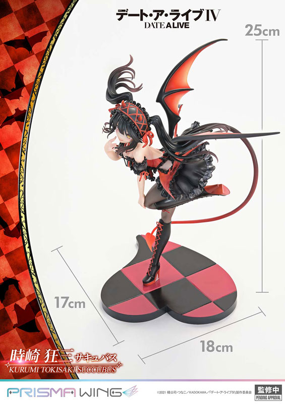 PRISMA WING Date A Live Kurumi Tokisaki Succubus 1/7