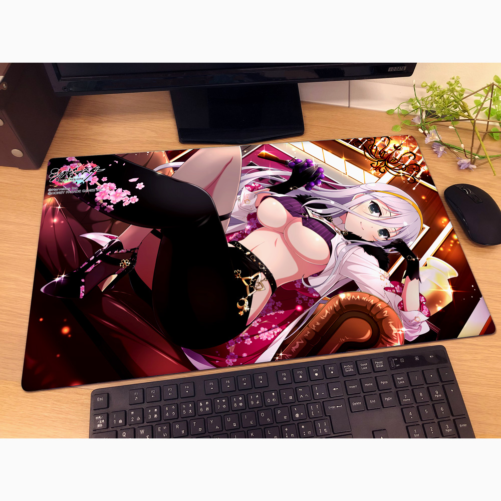 "Shinovi Master Senran Kagura: NEW LINK" Rubber Mat Gekkou / Shinnyusai