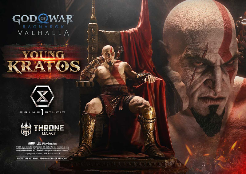 Throne Legacy: God of War Ragnarok Young Kratos