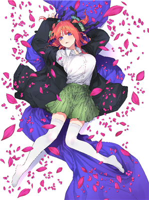 The Quintessential Quintuplets Card Game Sleeve & Card Set Nakano Nino