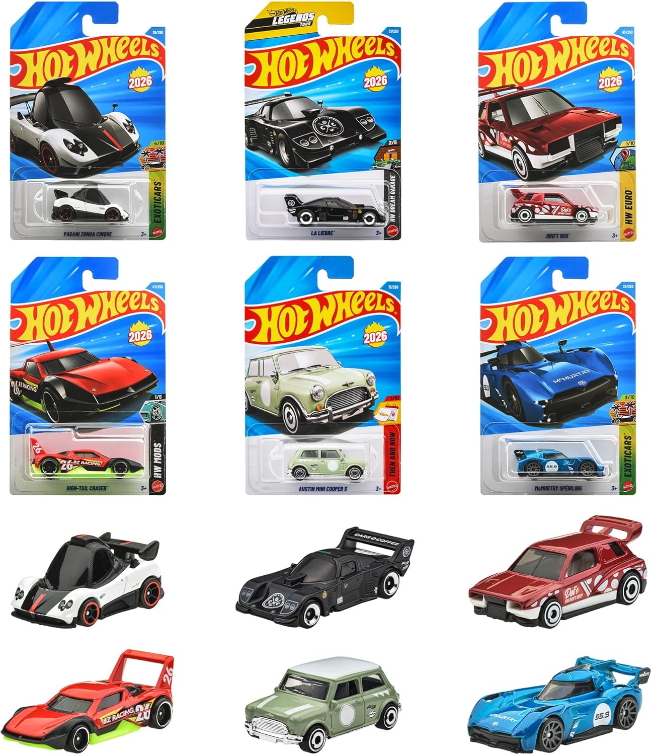 C4982-98RC Hot Wheels Basic Car Assortment