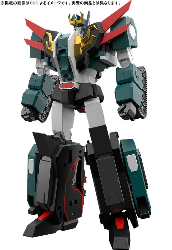 THE GATTAI The Brave Fighter of Legend Da-Garn Seven Changer