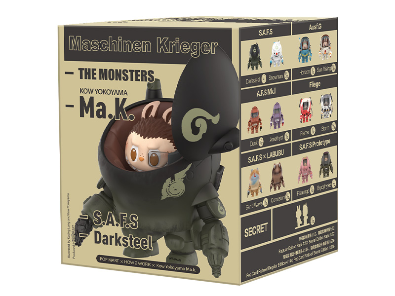 POPMART THE MONSTERS×Hiroshi Yokoyama Ma.K. Series Box with 12 pieces