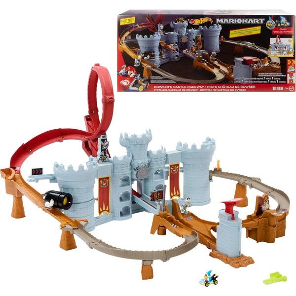 JHD24-9864 Hot Wheels Mario Kart Bowser's Castle Racing Track