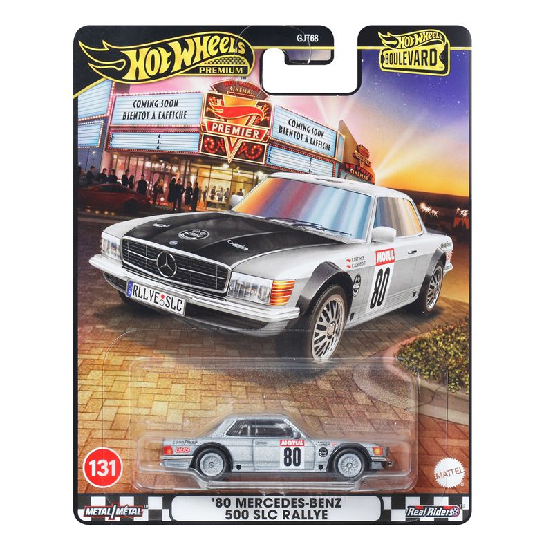 HRT63-9866 Hot wheels Boulevard '80 Mercedes-Benz 500 SLC Rally