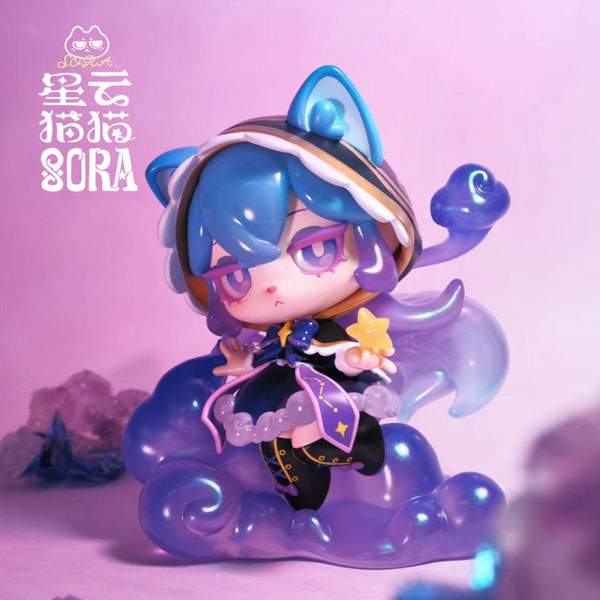 Nebula Cat SORA Non-scale Complete Figure [Nororo Studio]