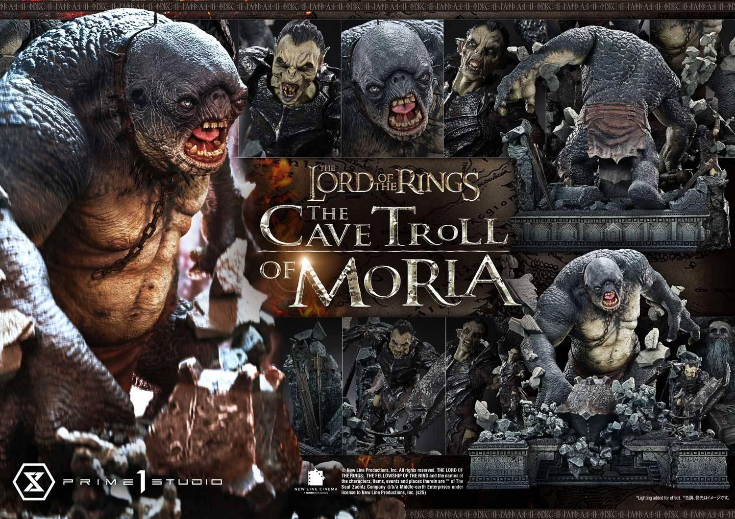 The Lord of the Rings - Cave Troll of Moria 1/6